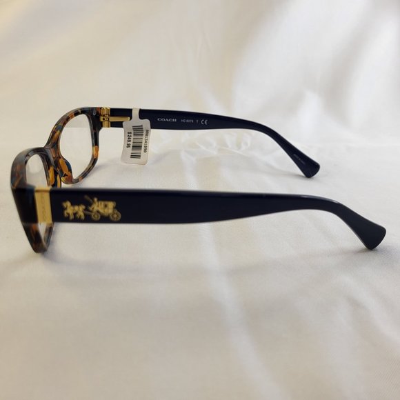 Coach HC6078 5337 Women's Rx-able Eyeglasses Teal Confetti NWT - Picture 4 of 6
